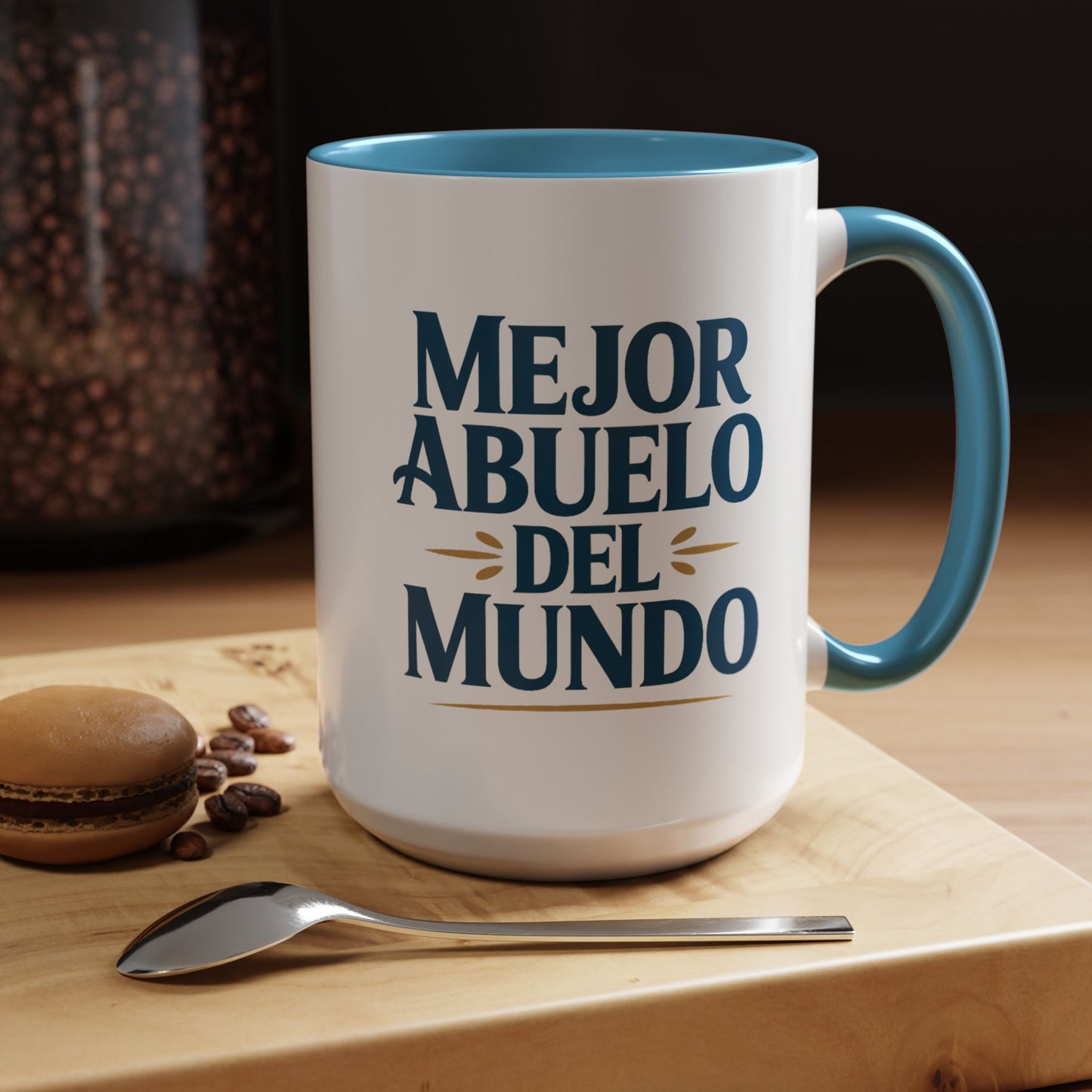Abuelo Mug - Latino Grandfather Gift, Spanish Grandpa Coffee Cup, Abuelo Querido Regalo, Hispanic Family Gift