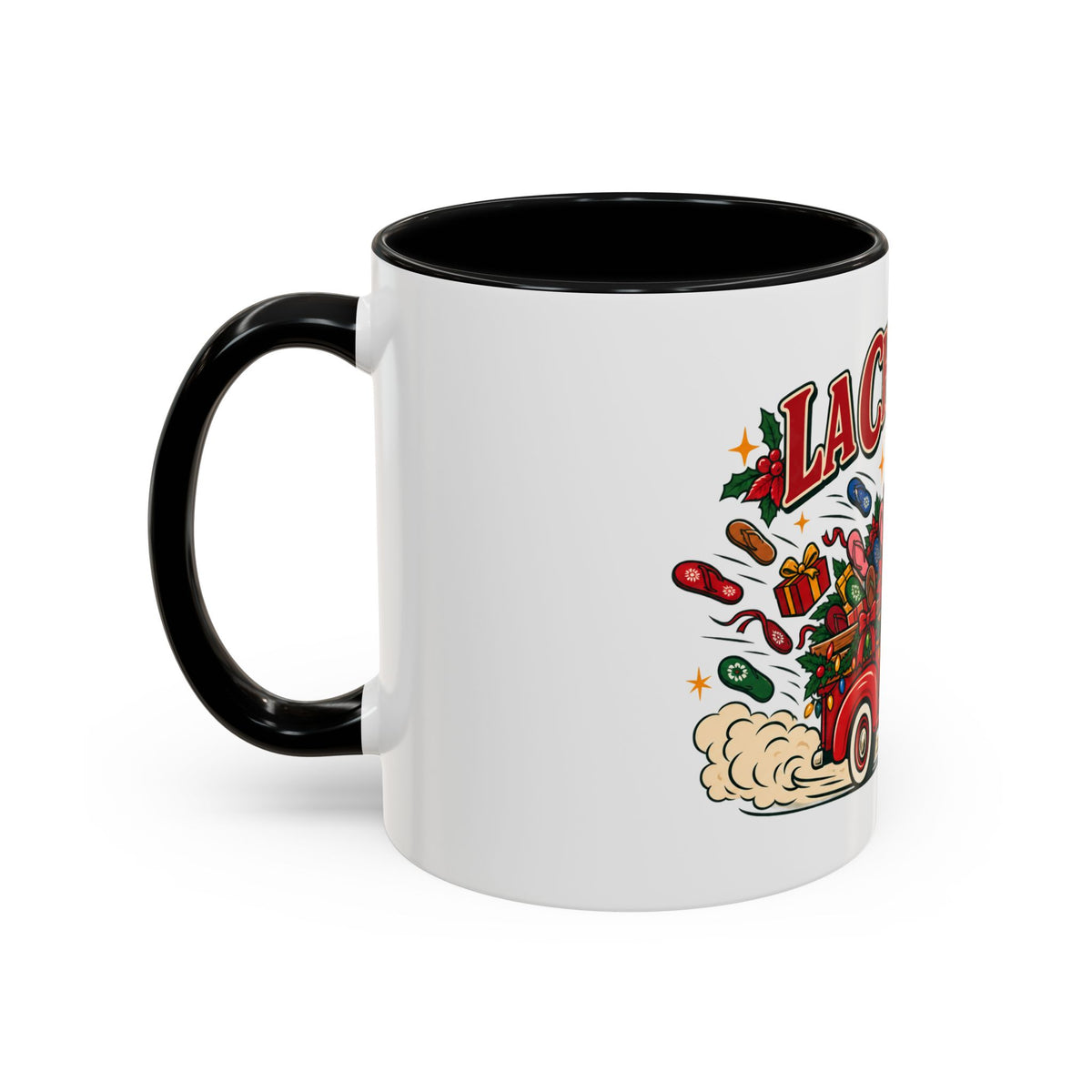 La Chancla Express Mug - Funny Mexican Christmas Mug - Santa Chancla Navidad Gift