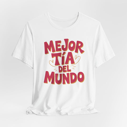 Tia Shirt - Proud Tia T-Shirt - Latino Family Gift - Spanish Aunt Tee - Tia Latina Gift - Hispanic Family Tia Love Shirt