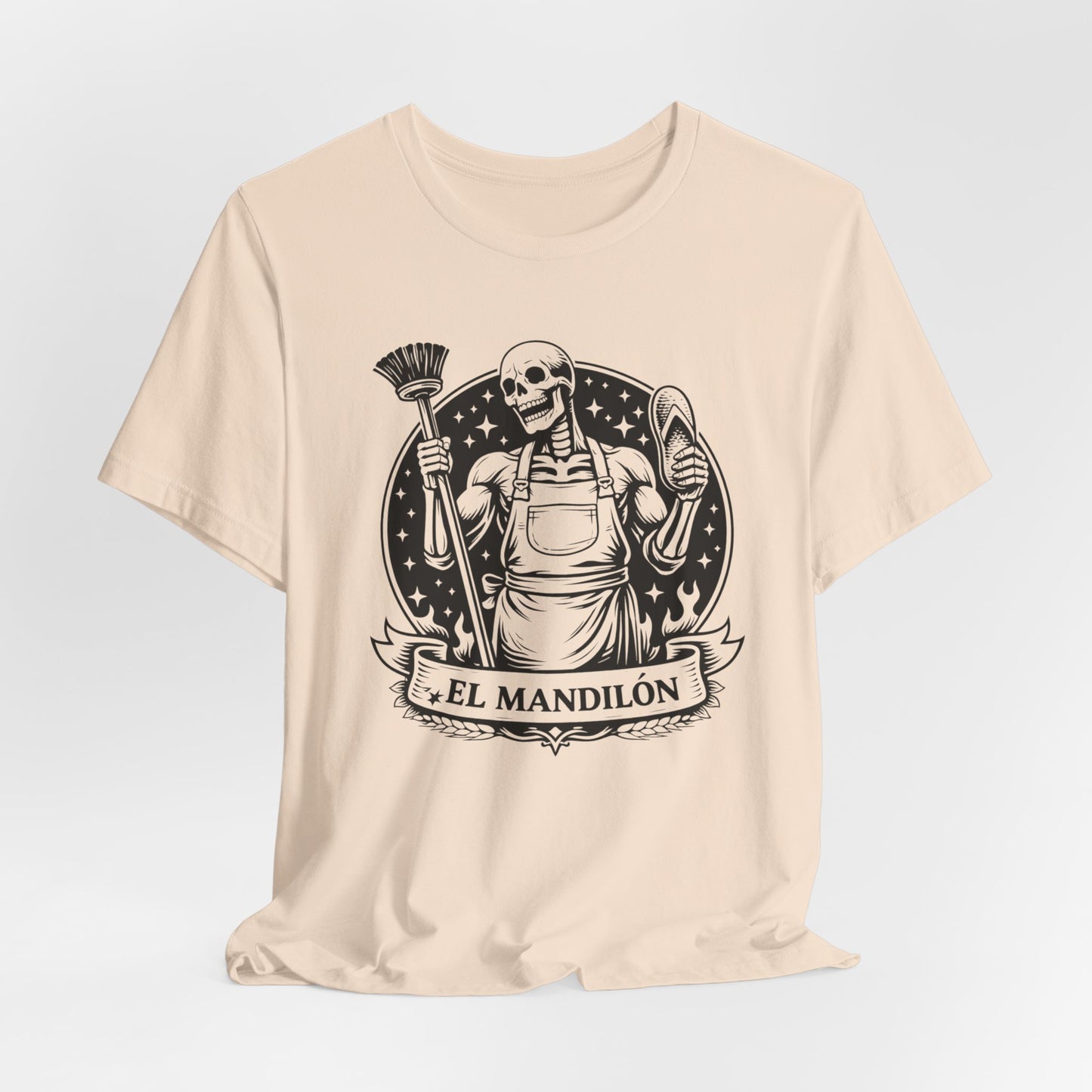 El Mandilon T-Shirt - Funny Latino Tee Gift for Hispanic Dad - Mexican Sayings Shirt - Spanish Humor Gift