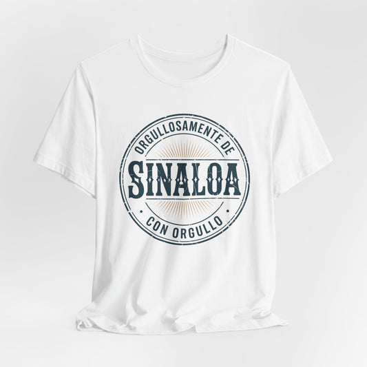 Sinaloa T-Shirt - Mexican Heritage Tee - Orgullo Mexicano Gift - Sinaloa Pride Shirt - Regional Mexico Apparel