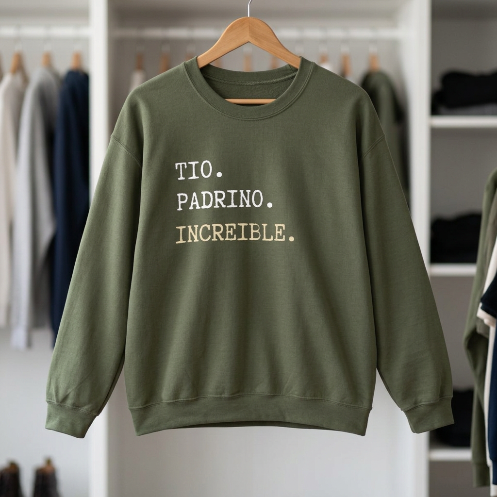 Sudadera para Tio Padrino | Regalos para Tio y Padrino, Sudadera Chingona, Ropa Latina