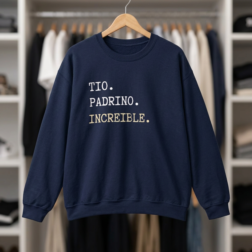 Sudadera para Tio Padrino | Regalos para Tio y Padrino, Sudadera Chingona, Ropa Latina