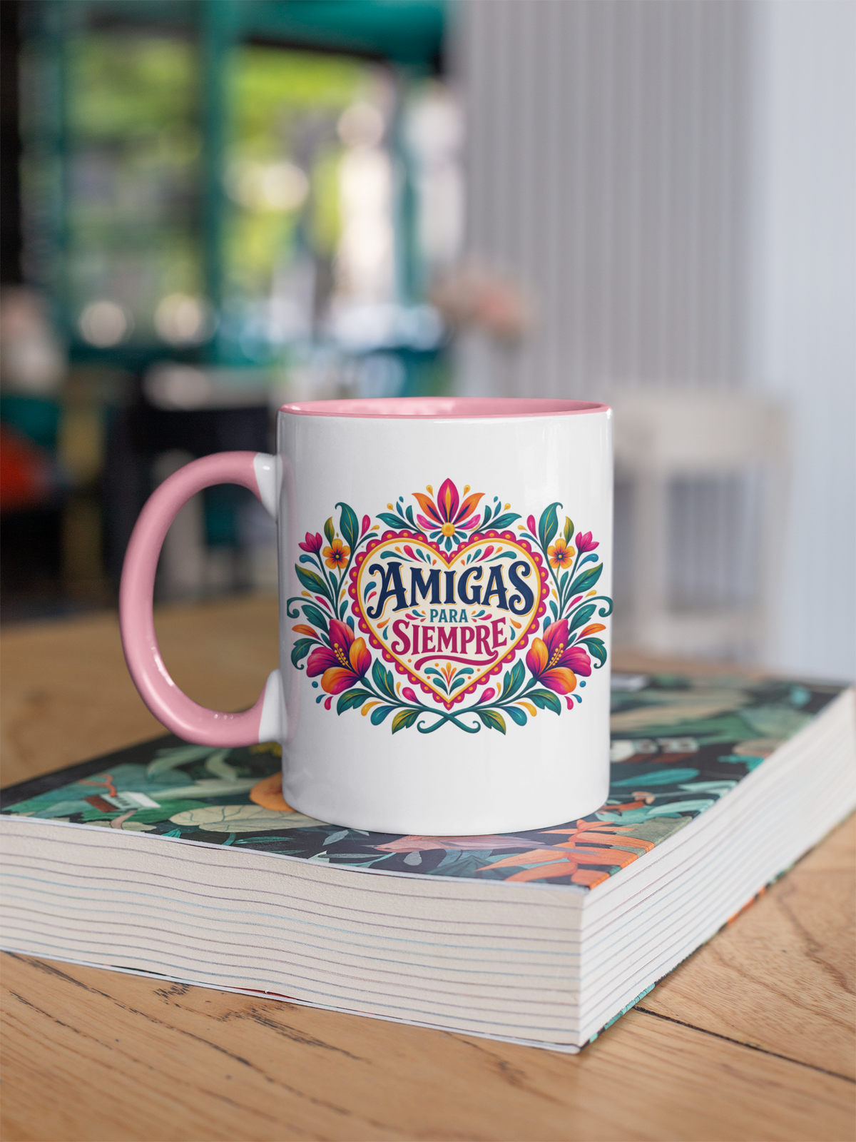 Amigas para Siempre Mug - Best Friend Gift for Her - Spanish Latina Friendship Coffee Mug