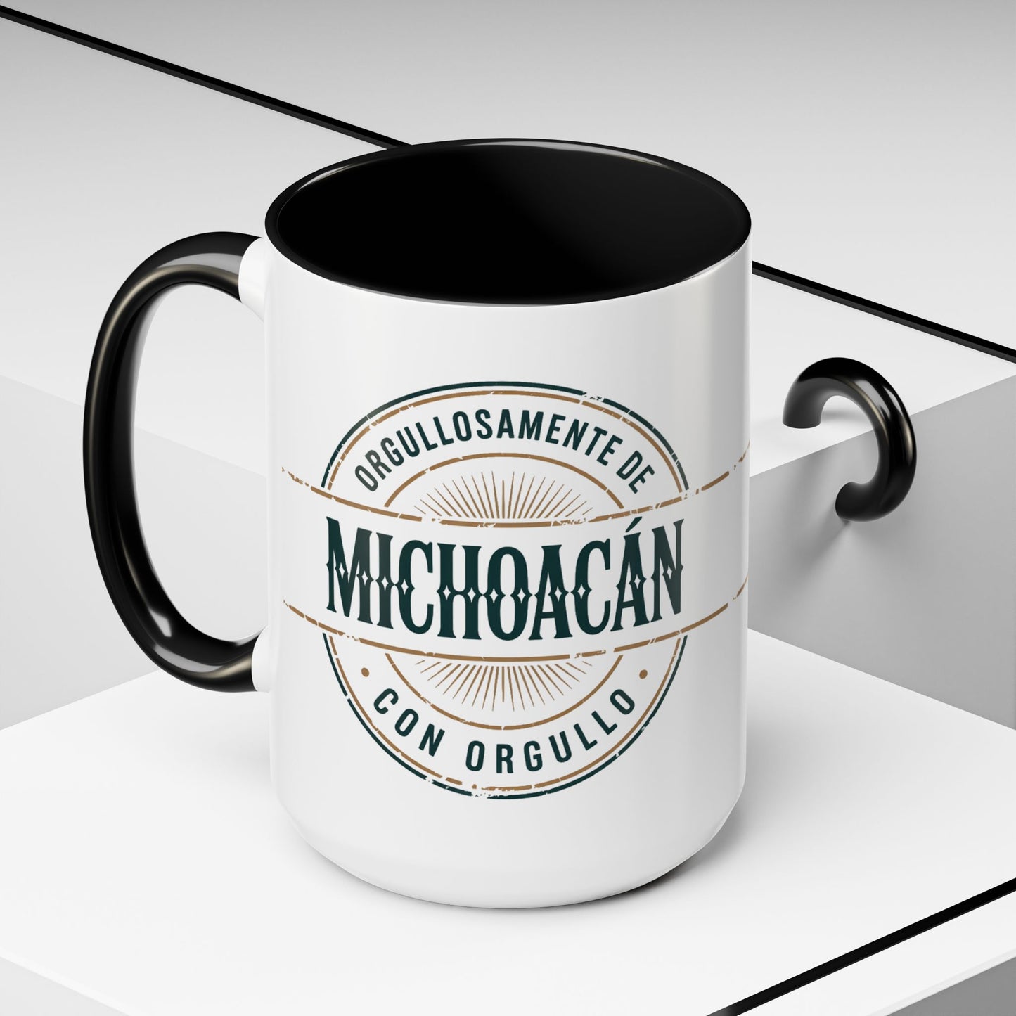 Michoacán Mug - Mexican Heritage Pride Cup | Michoacano Gift | Mexico State Mug | Hispanic Pride | Orgullo Mexicano