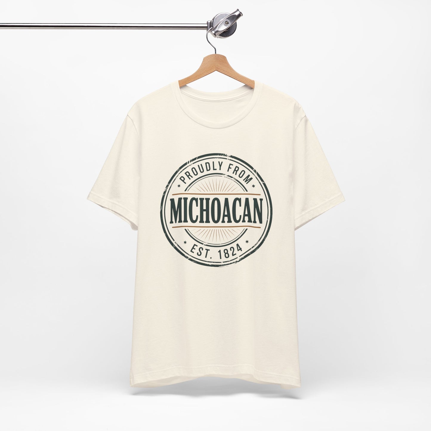 Michoacán T-Shirt - Mexican State Pride Tee - Michoacano Heritage Gift - Orgullo Mexicano Shirt - Mexico Regional Wear