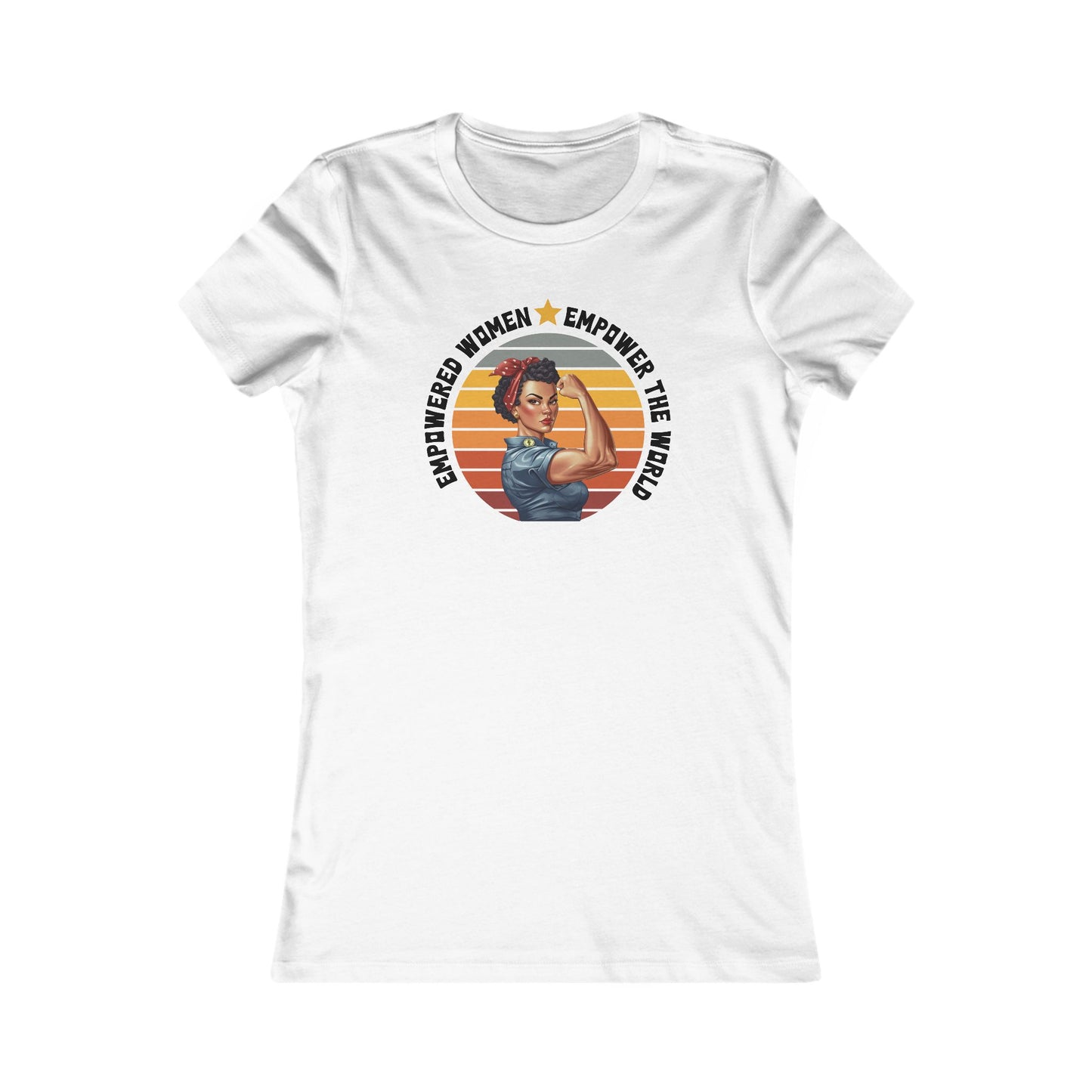 Black Rosie the Riveter Shirt Graphic Tee | Empowered Woman Feminist Shirt , Women Shirt , Gift for Her , Feminist Art , Shirts for Women