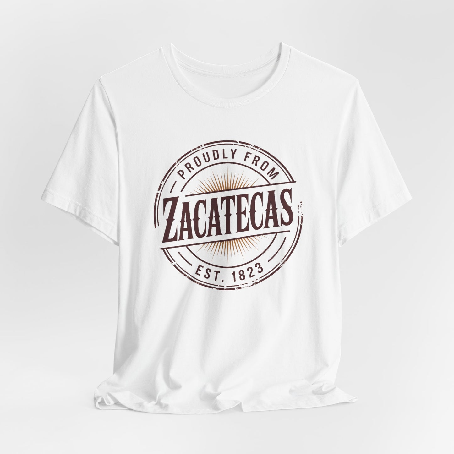 Zacatecas T-Shirt - Mexican Heritage Tee - Zacatecano Orgullo Gift - Mexico Pride Shirt - Hispanic Heritage Tee