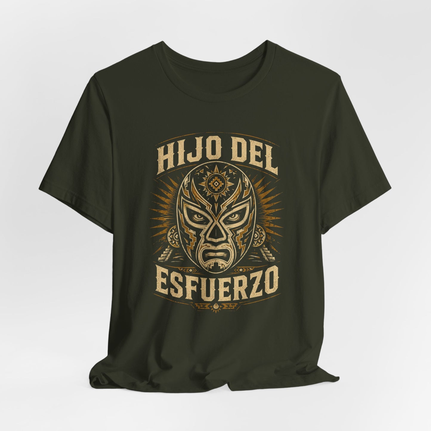 El Luchador T-Shirt - Mexican Wrestling Lucha Libre Tee - Latino Pride Shirt - Gift for Wrestling Fan