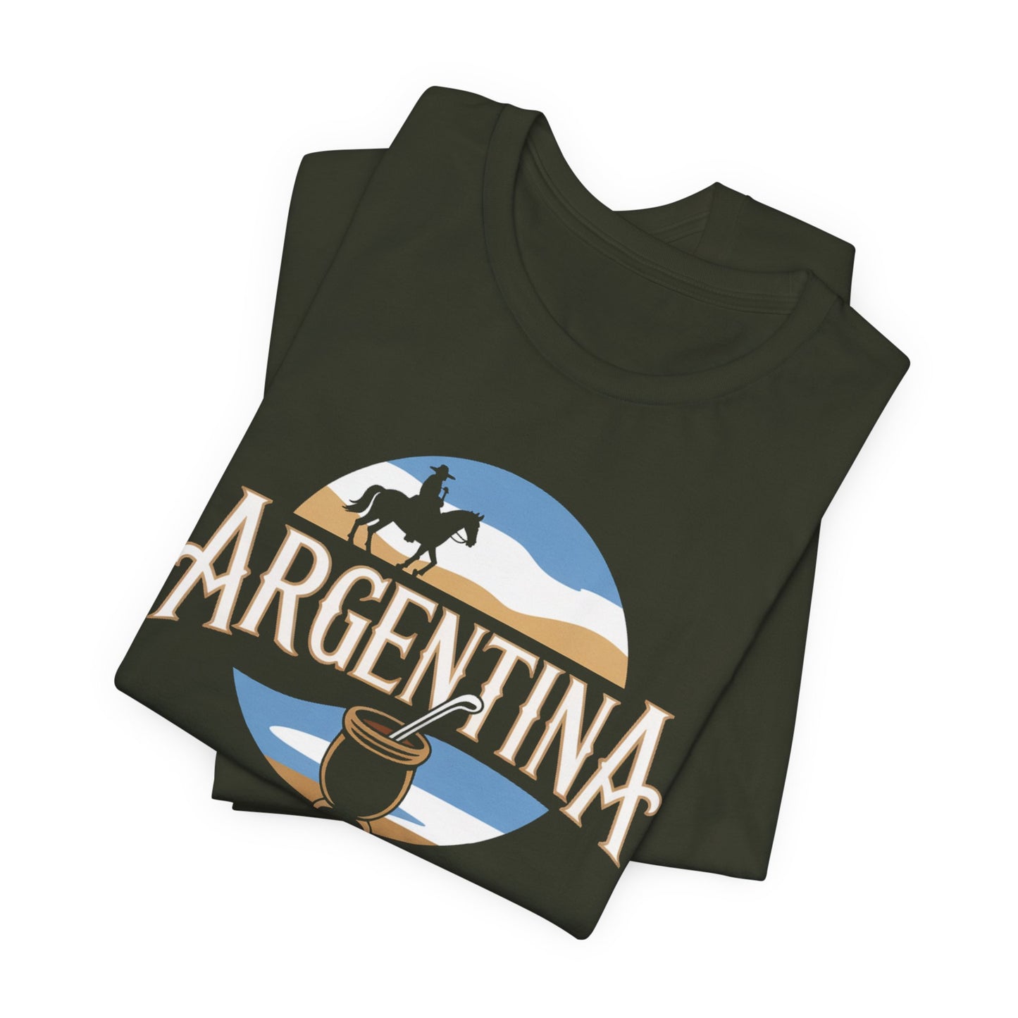 Argentina T-Shirt - Orgullo Argentino Tee - Argentine Flag Gift - Buenos Aires Hispanic Pride Shirt - South American Tango Culture