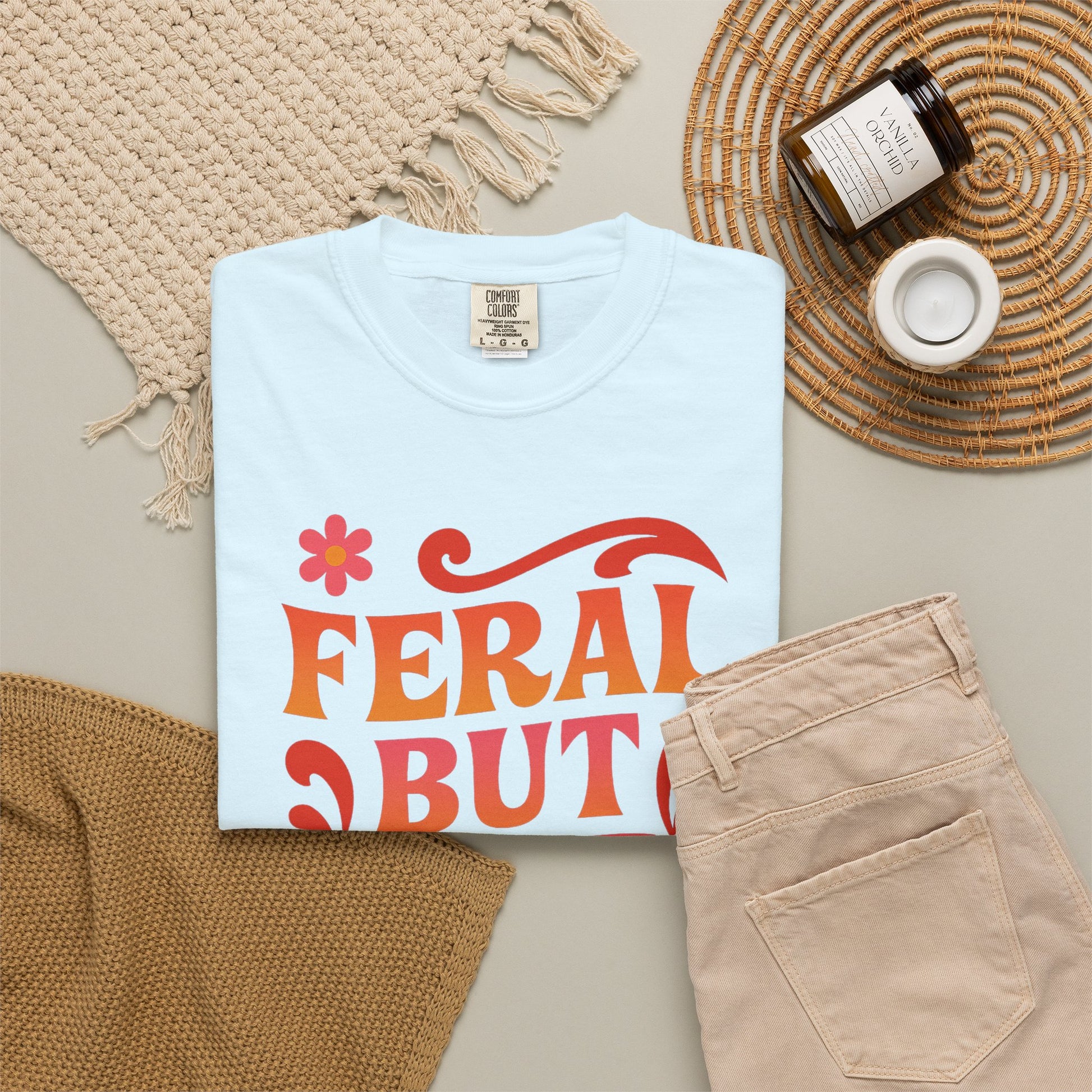 Feral but Fine Shirt T-Shirt — Feminist Tee (view 14 of 16)