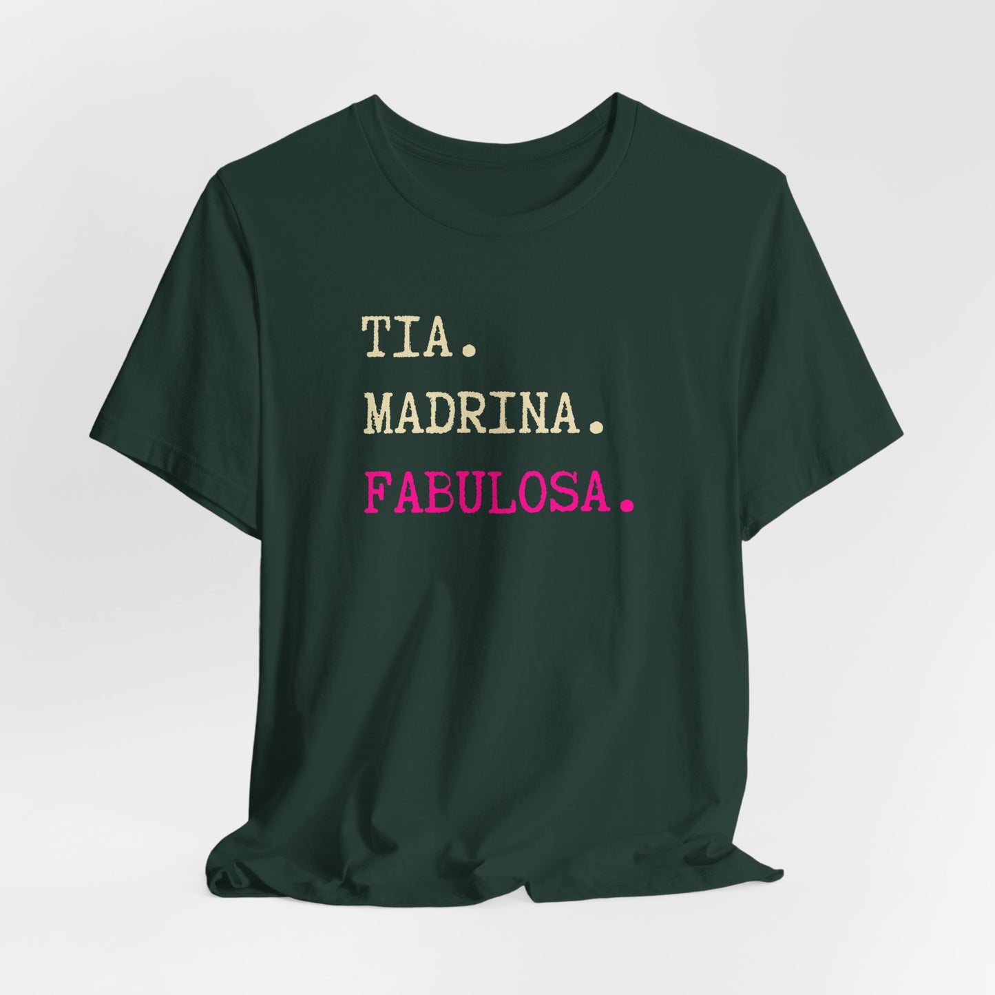 Madrina T-Shirt - Proud Godmother Gift - Latina Pride Shirt - Regalos Para Mujer - Spanish Gift Tee