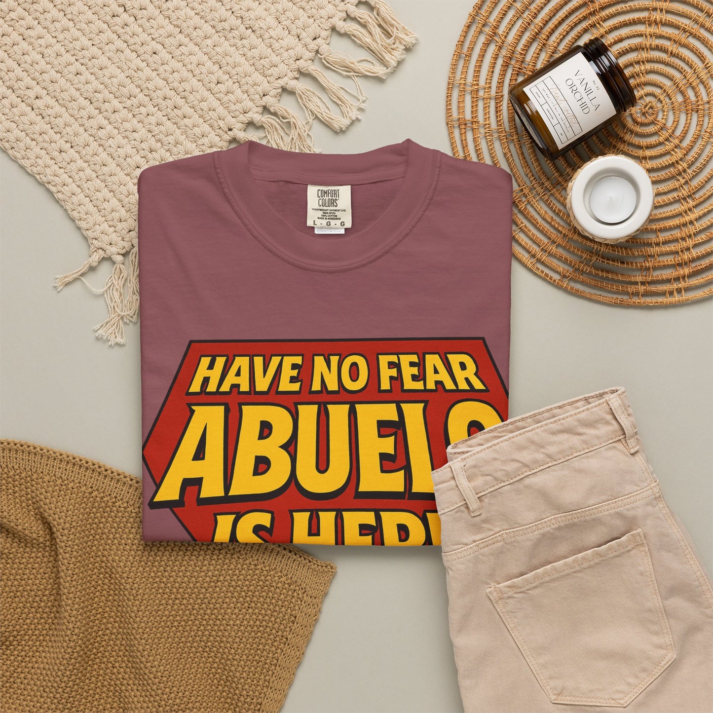 Have No Fear Abuelo is Here Shirt | Gift for Abuelo Tee