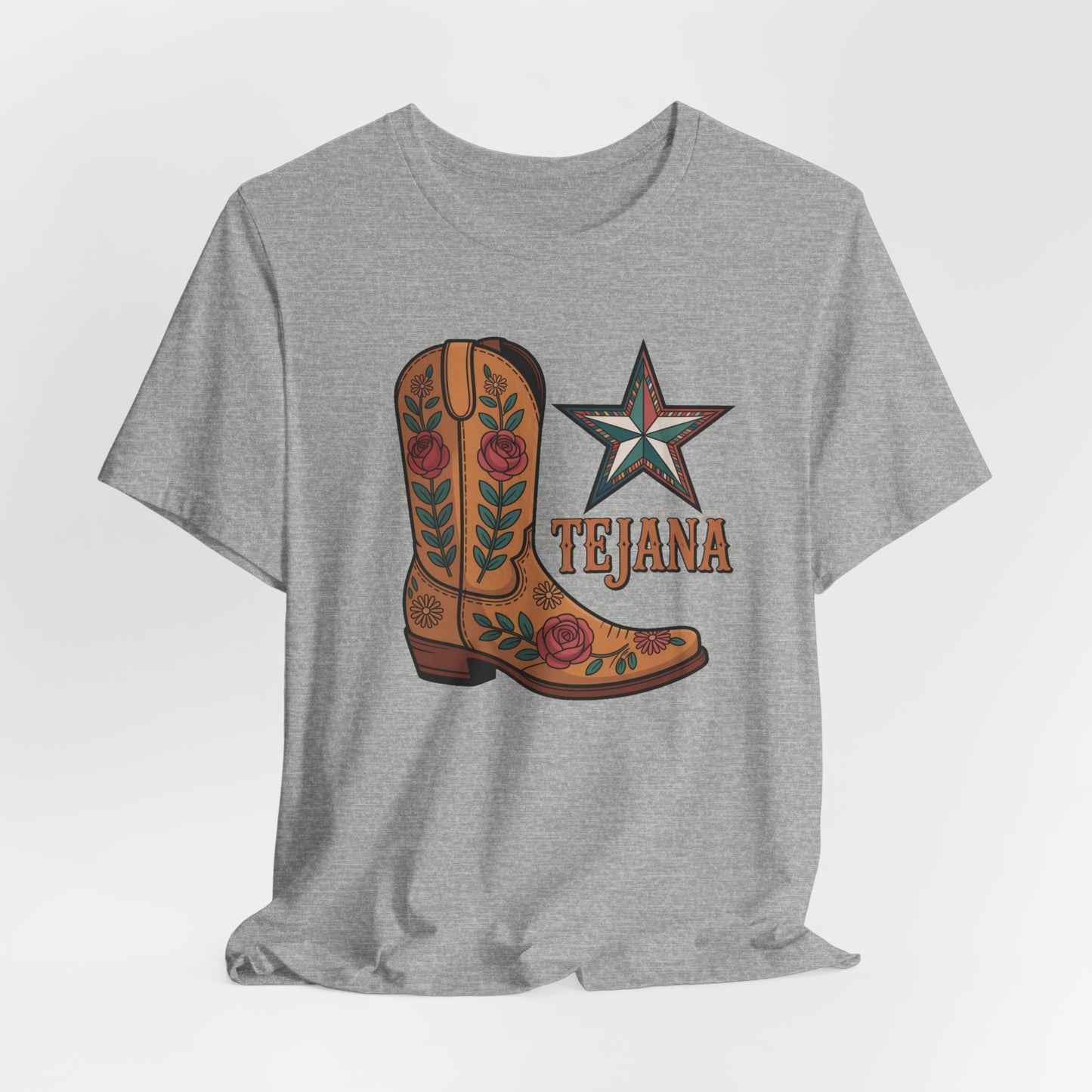 Tejana Proud T-Shirt - Proud Texas Latina Tee - Hispanic Pride Gift - Tejana Mujer Shirt - Latino American Pride Top