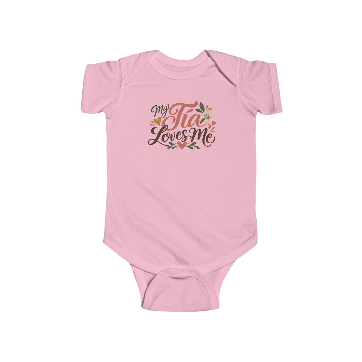 My Tia Loves Me Onesie - Cute Aunt Baby Bodysuit - Tia Gift for Baby - Spanish Tia Infant One Piece