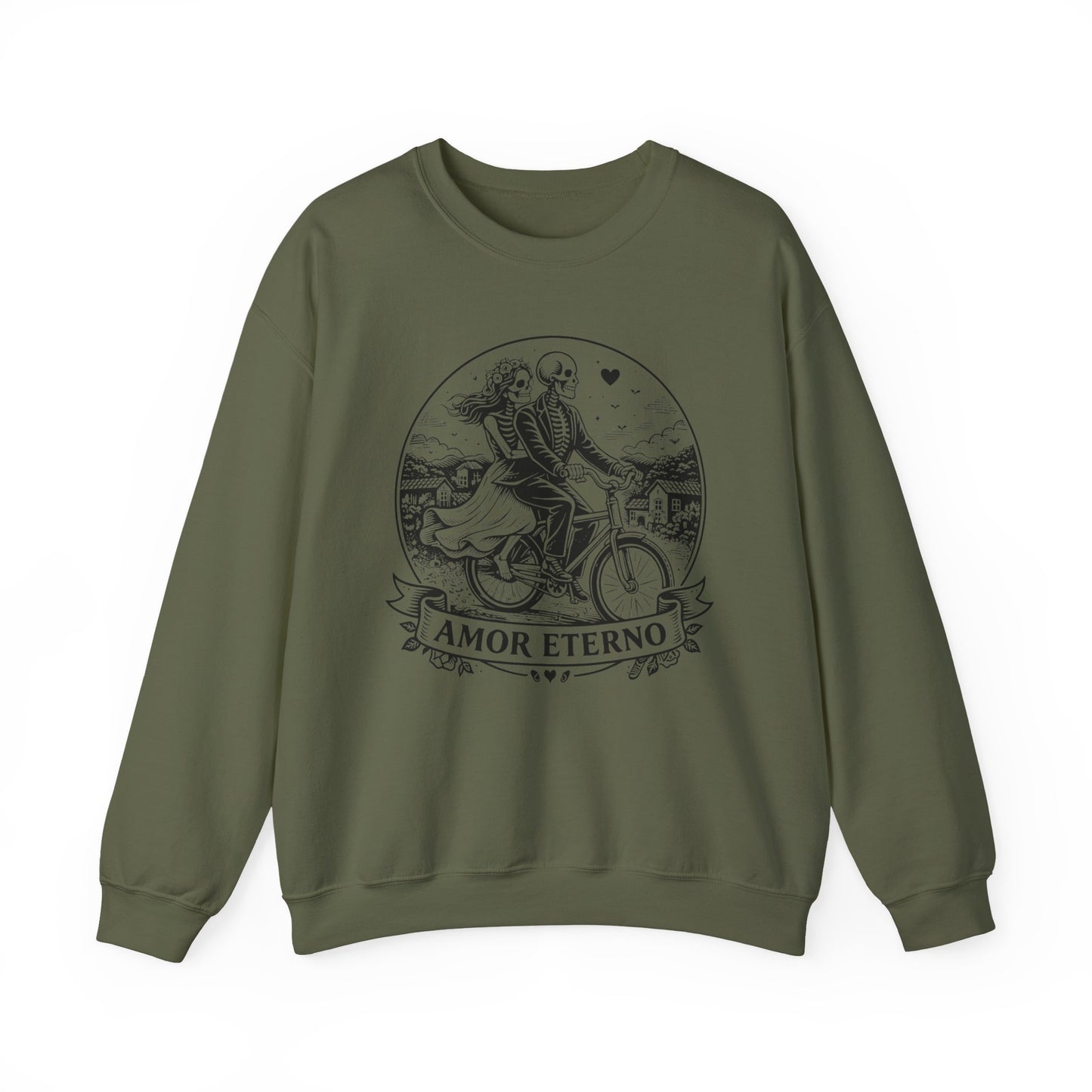 Amor Eterno Sweatshirt - Eternal Love Gift for Her - Latino Couple Relationship Hoodie - Hispanic Love Shirt