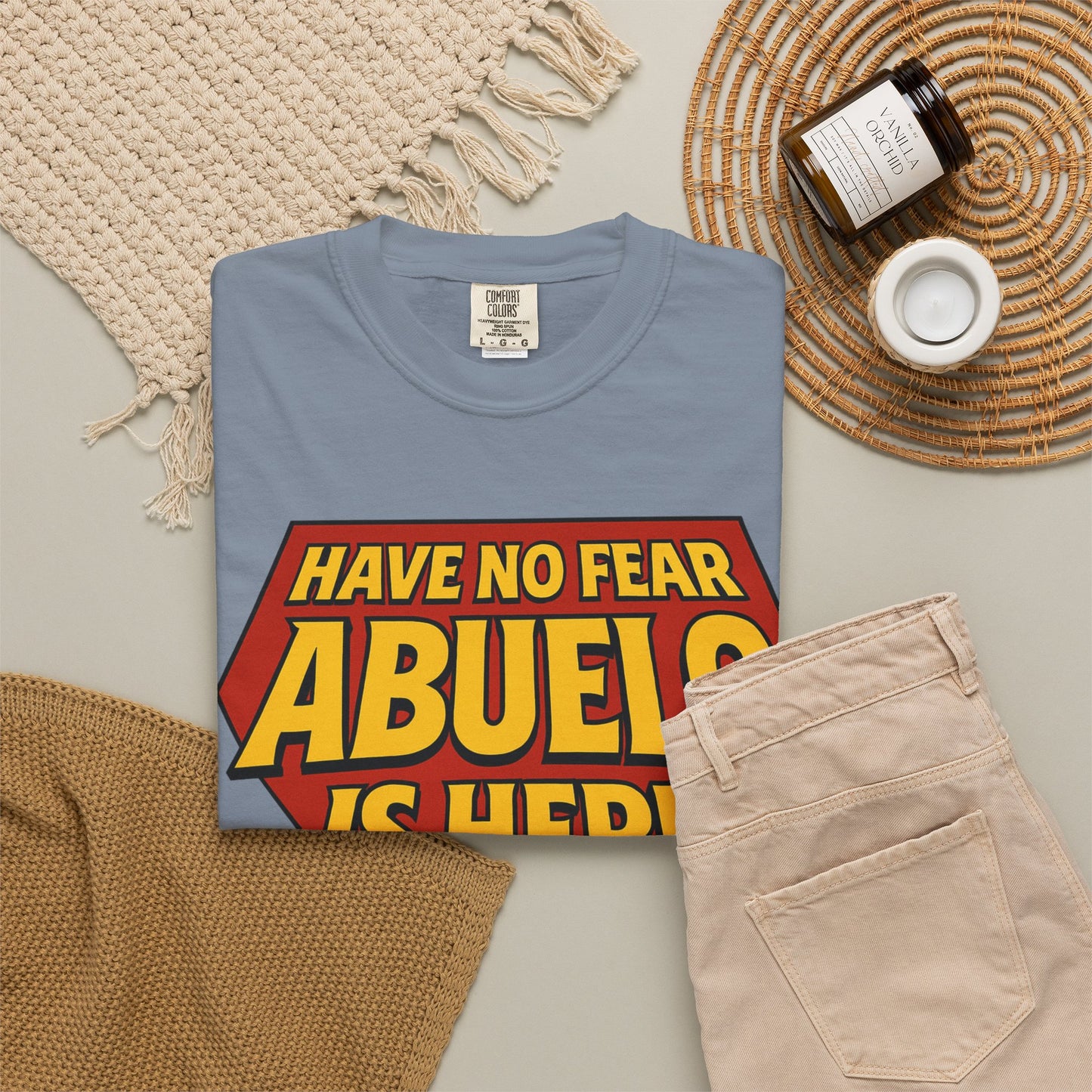 Have No Fear Abuelo is Here Shirt | Gift for Abuelo Tee