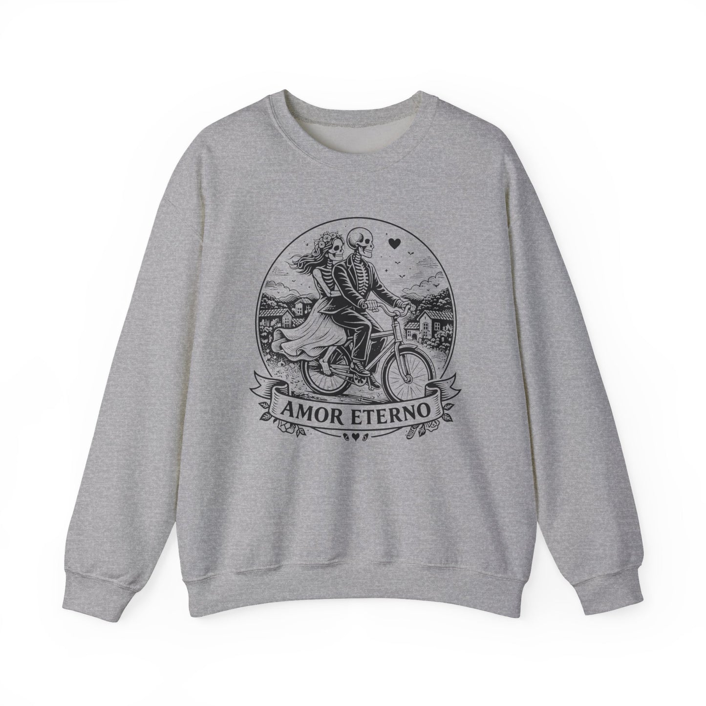Amor Eterno Sweatshirt - Eternal Love Gift for Her - Latino Couple Relationship Hoodie - Hispanic Love Shirt