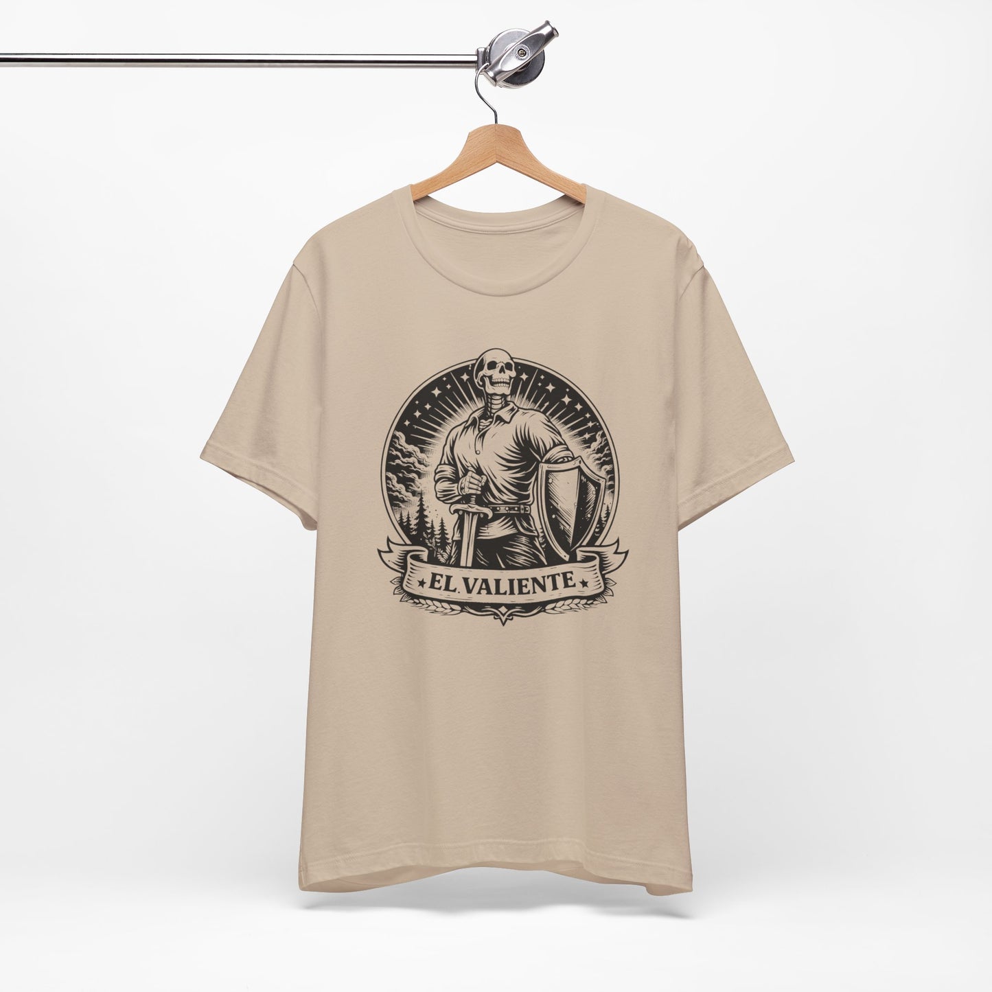 El Valiente T-Shirt - Latino Heritage Tee - Brave Warrior Gift - Hispanic Pride Shirt - Spanish Saying Tee