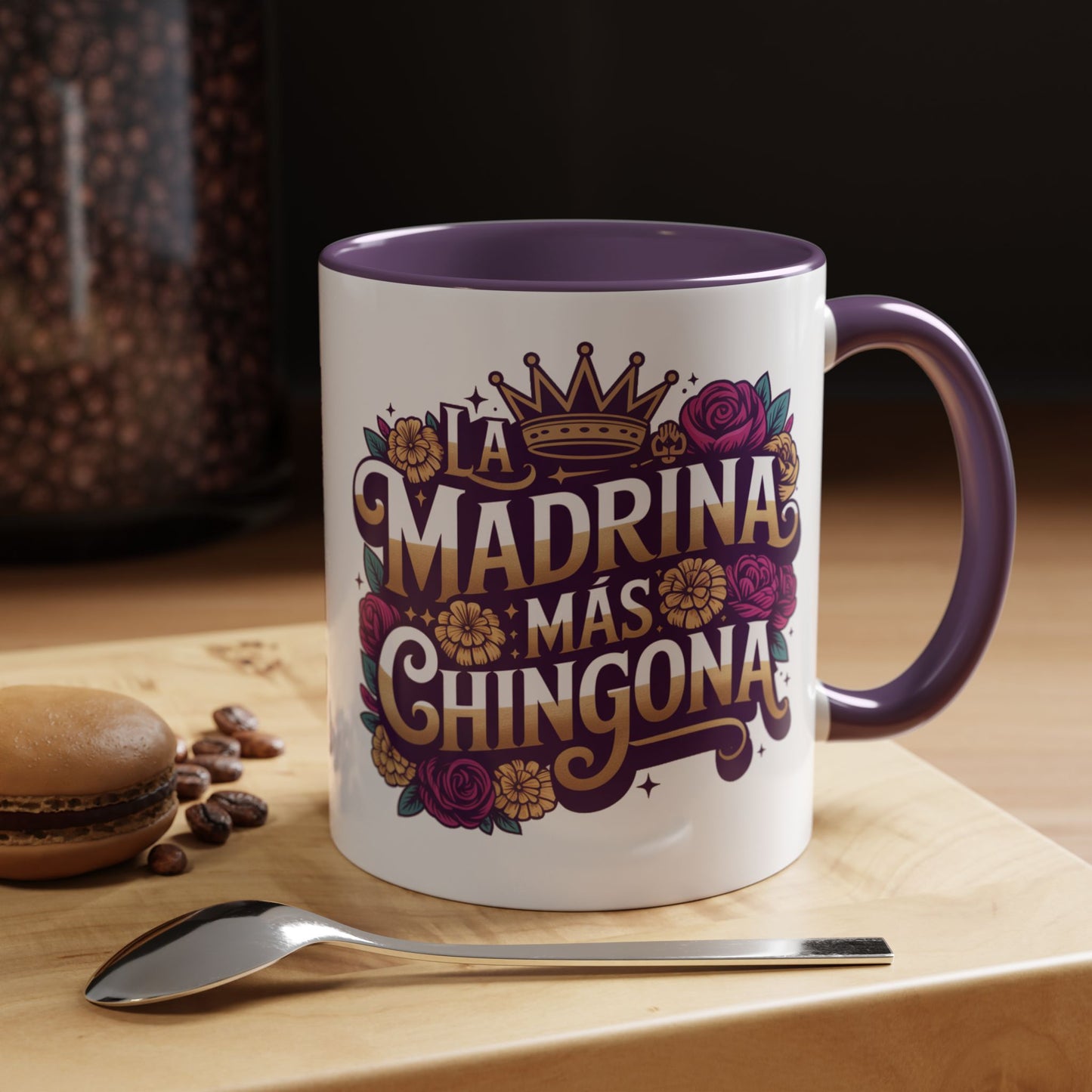 Madrina Mug - Godmother Gift Spanish - Taza para Madrina - Latina Gift for Her - Regalos en Español - Bilingual Coffee Cup