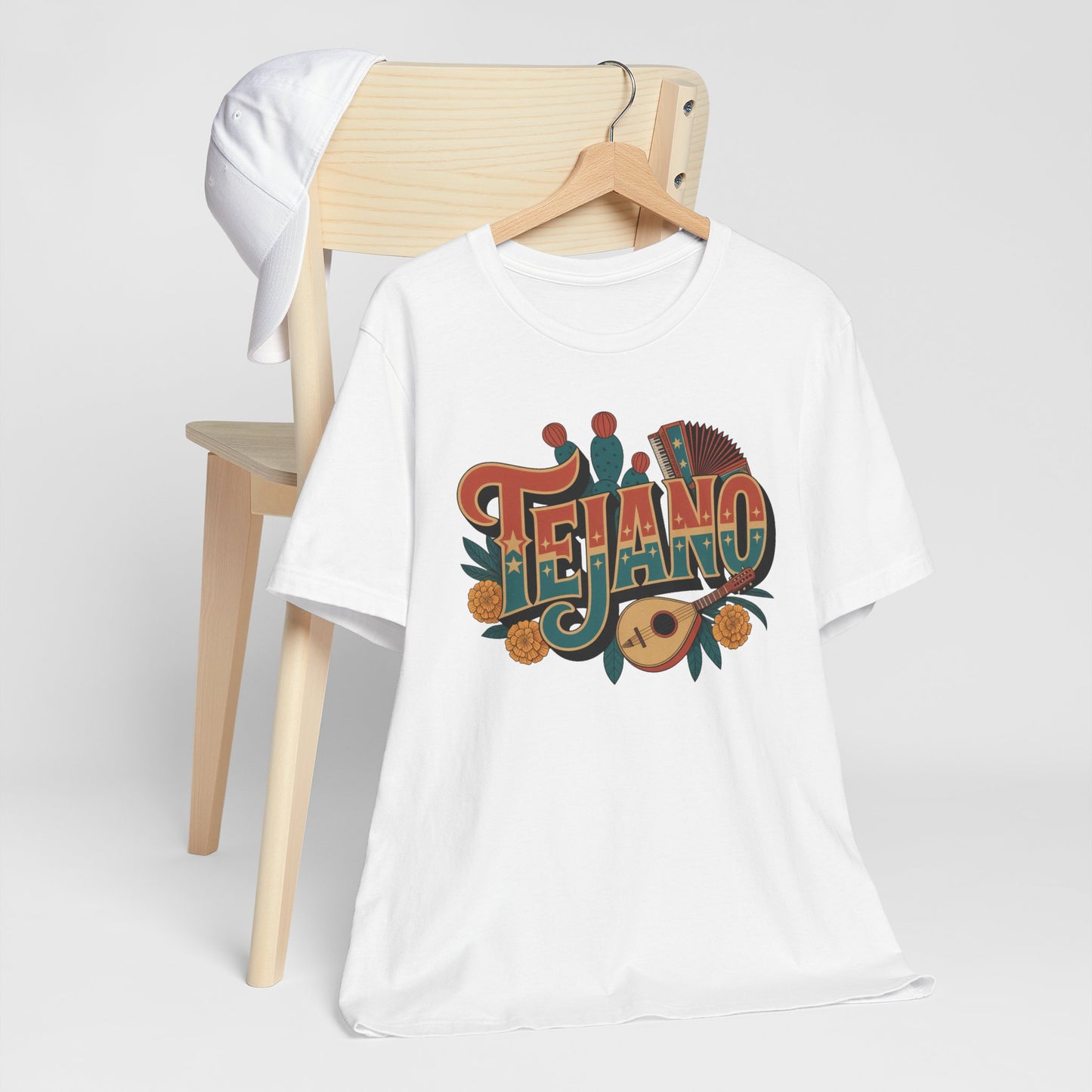 Tejano T-Shirt - Orgulloso Tejano Pride Tee - Texas Mexican Heritage Gift - Latino Culture Shirt - Tex Mex Style