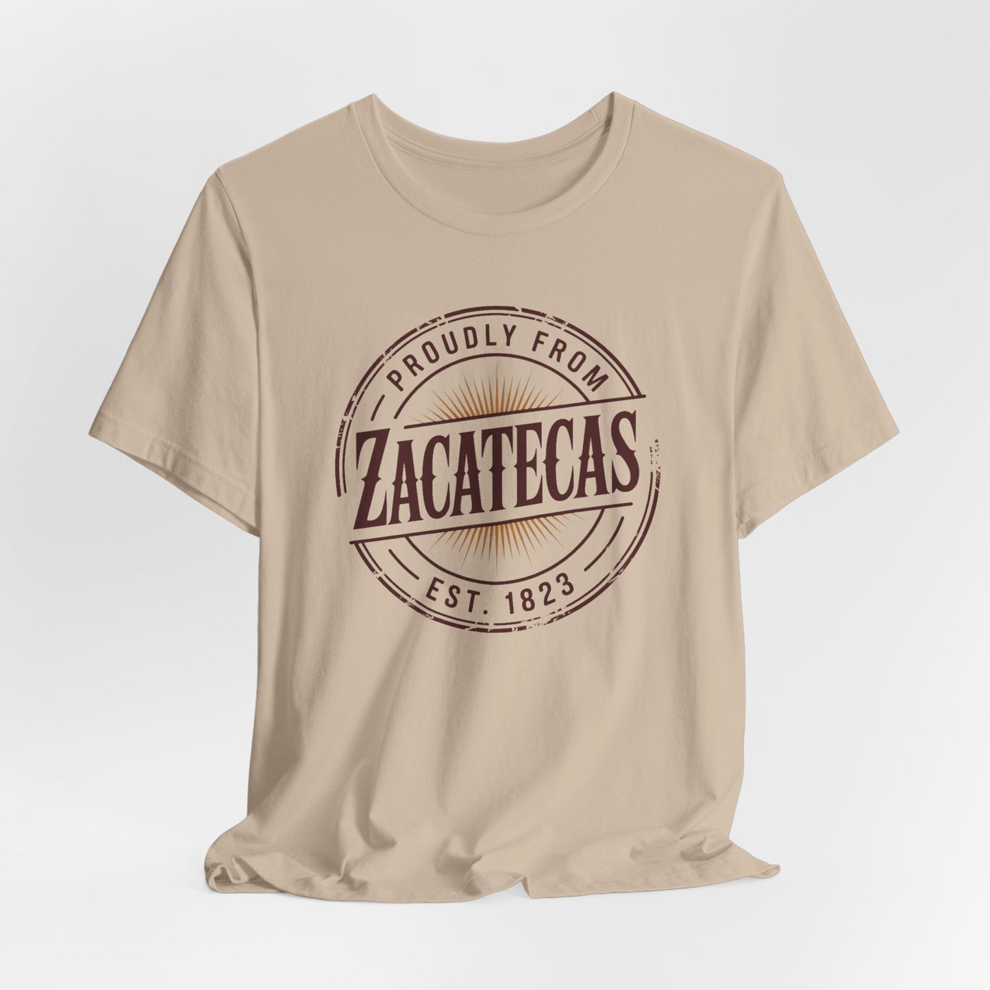 Zacatecas T-Shirt - Mexican Heritage Tee - Zacatecano Orgullo Gift - Mexico Pride Shirt - Hispanic Heritage Tee