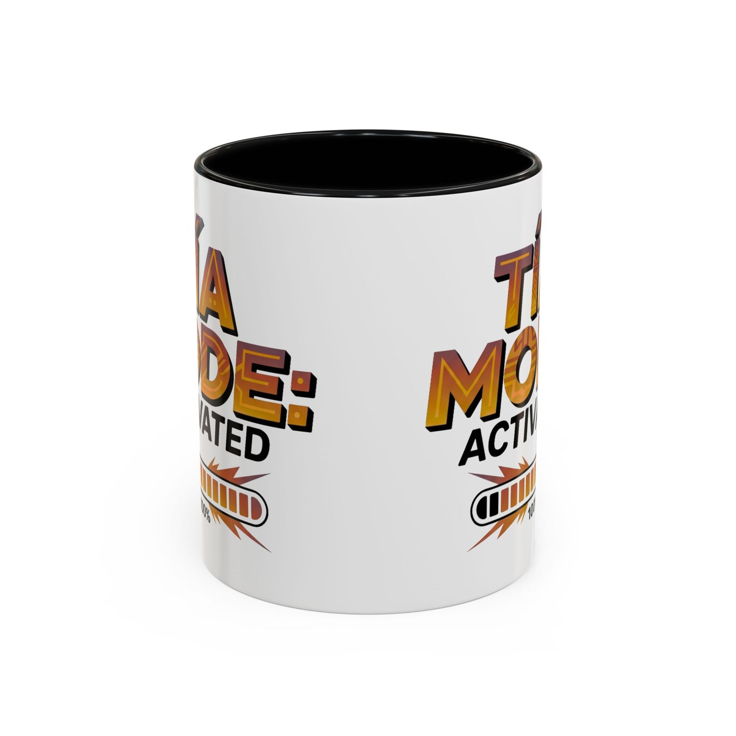 Tia Mode Activated Mug - Best Tia Ever Coffee Cup - Latino Family Gift - Tia Regalo - Spanish Aunt Gift - Mi Tia Favorita