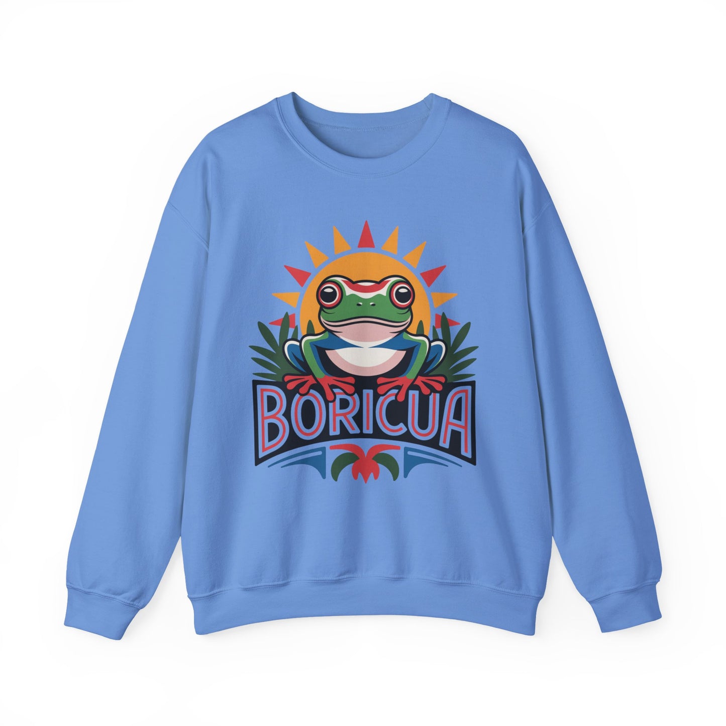 Boricua Sweatshirt - Puerto Rican Pride Gift - Borinquen Heritage Sudadera - Latino Hispanic Pride Wear