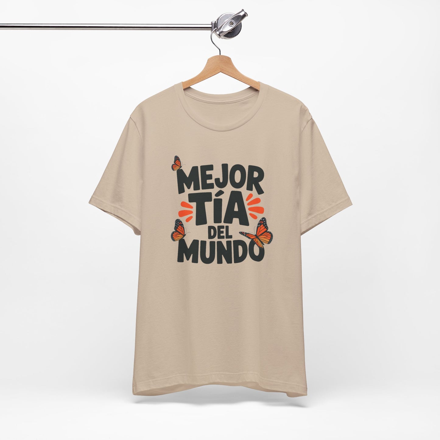 Mejor Tia Del Mundo T-Shirt | Proud Tia Gift | Latino Family Tee | Best Tia Ever Shirt | Tia Birthday Regalo