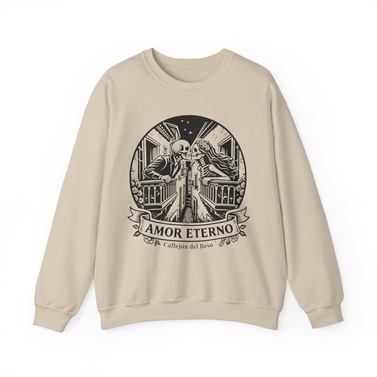Amor Eterno Sweatshirt - Eternal Love Gift for Her - Latino Romance Couples Sweater - Mi Amor Para Siempre