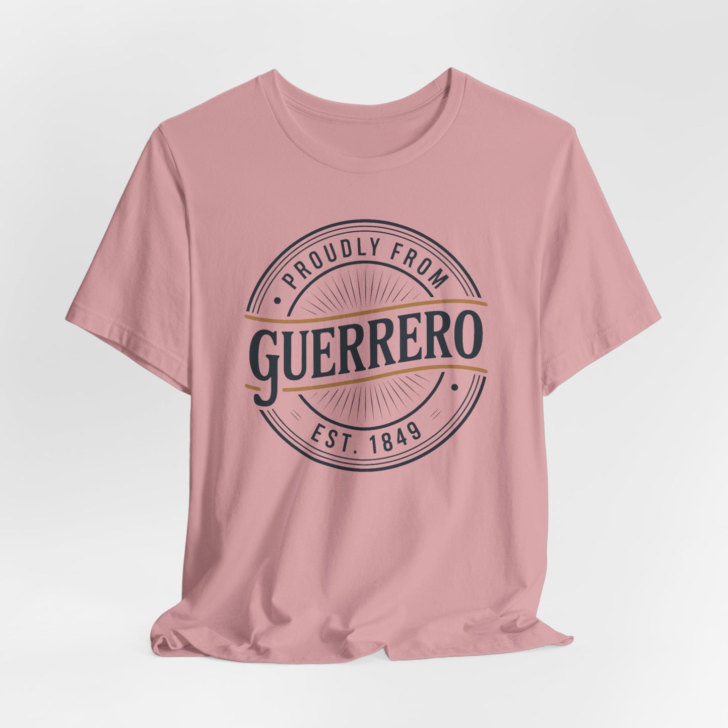 Guerrero T-Shirt - Mexican Heritage Tee - Guerrero State Pride - Latino Warrior Shirt - Orgullo Mexicano Gift