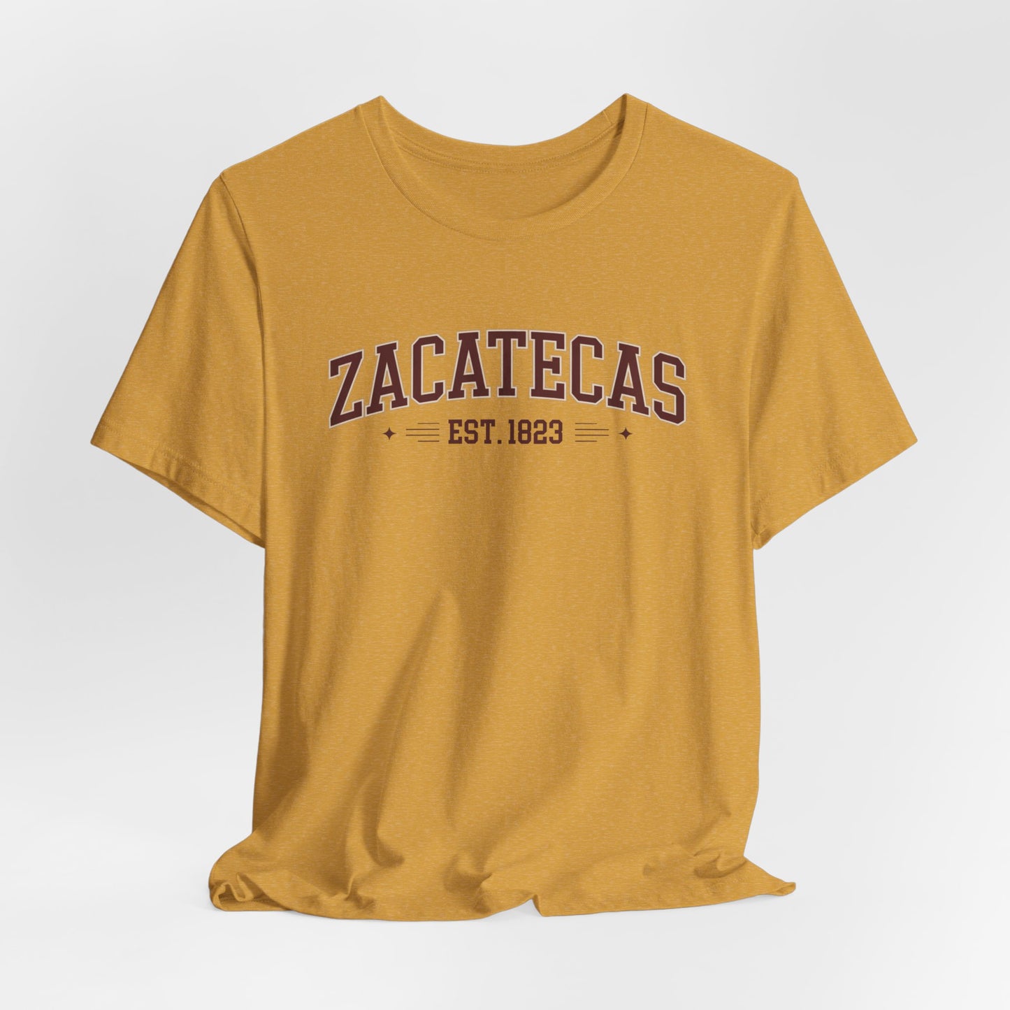 Zacatecas T-Shirt - Mexican Heritage Tee - Zacatecano Pride Gift - Estado Mexico Regional Shirt - Orgullo Mexicano