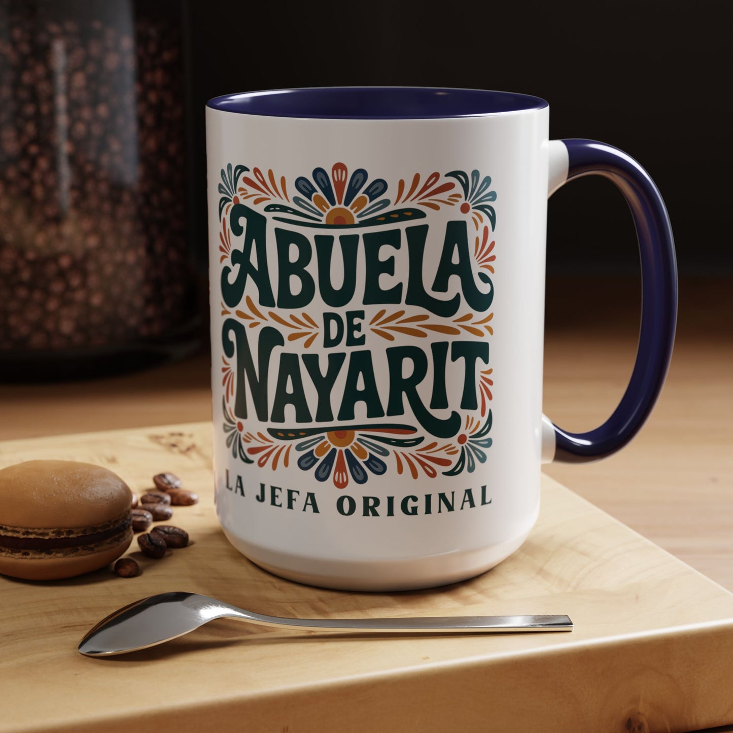 Abuela de Nayarit Mug - Hispanic Grandma Coffee Cup Gift | Latino Family Mug | Abuela Regalo | Spanish Grandmother Present