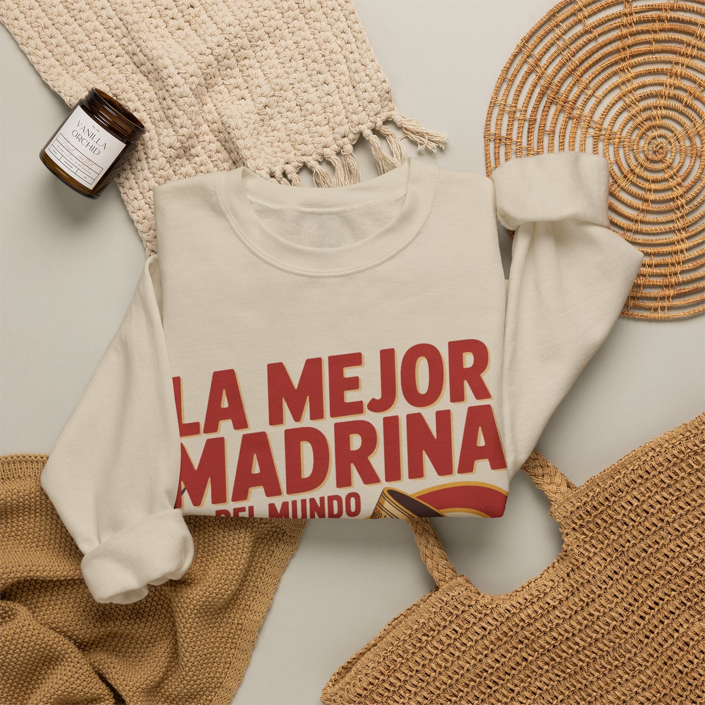 Madrina Sweatshirt - Proud Godmother Gift - Sudadera Latina - Spanish Gift for Her - Regalos para Mujer