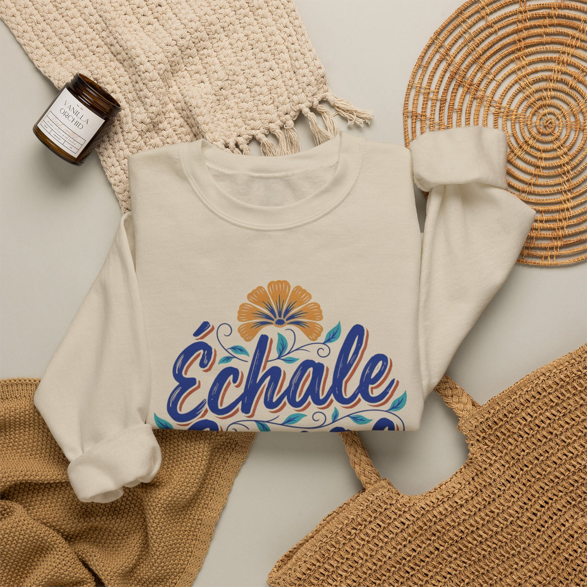 Echale Ganas Sweatshirt - Latina Pride Gift - Spanish Motivational Pullover - Regalos Para Mujer - Latinx Power Hoodie