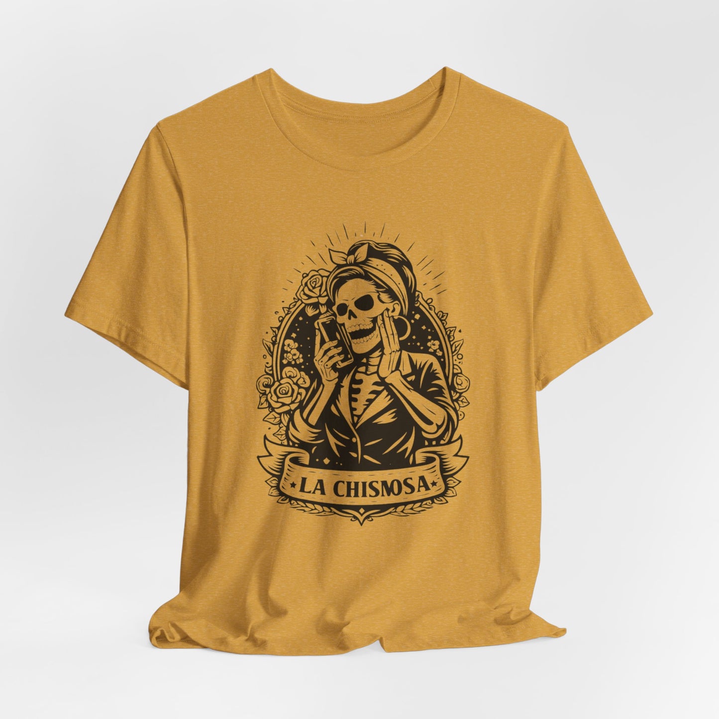 La Chismosa T-Shirt | Funny Spanish Tee | Latino Heritage Gift | Chisme Queen Shirt | Hispanic Culture Latina Humor