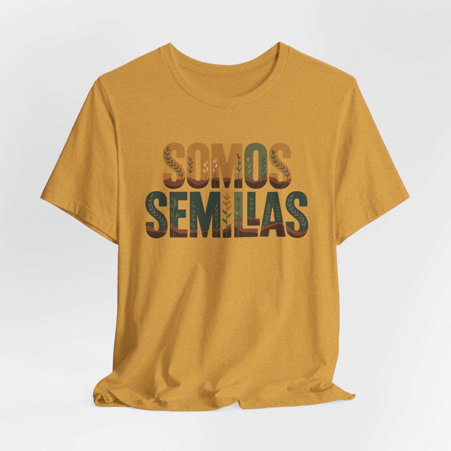 Somos Semillas T-Shirt - We Are Seeds Tee - Latino Heritage Gift - Hispanic Pride Shirt - Inspirational Latino Camiseta
