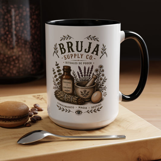 Bruja Mug — Latina Witch Coffee Cup