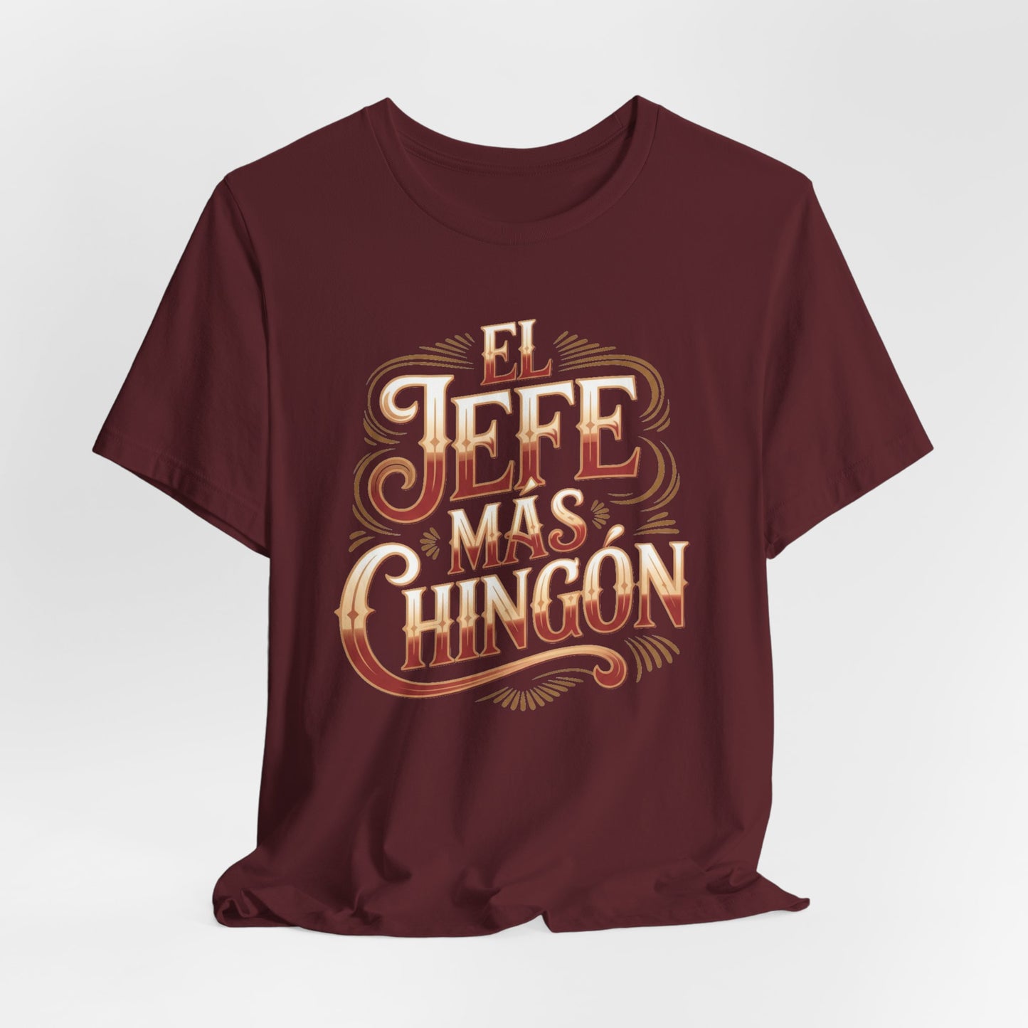 El Jefe T-Shirt - Latino Boss Tee - Hispanic Pride Shirt - Spanish Saying Gift - Latino Heritage Apparel
