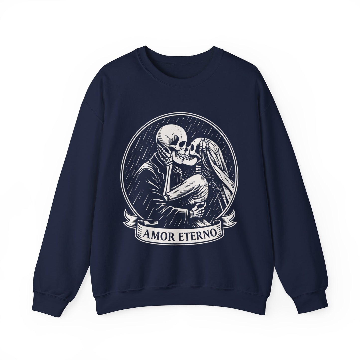 Amor Eterno Sweatshirt - Forever Love Spanish Quote - Romantic Gift for Her - Couples Matching - Latino Love Shirt