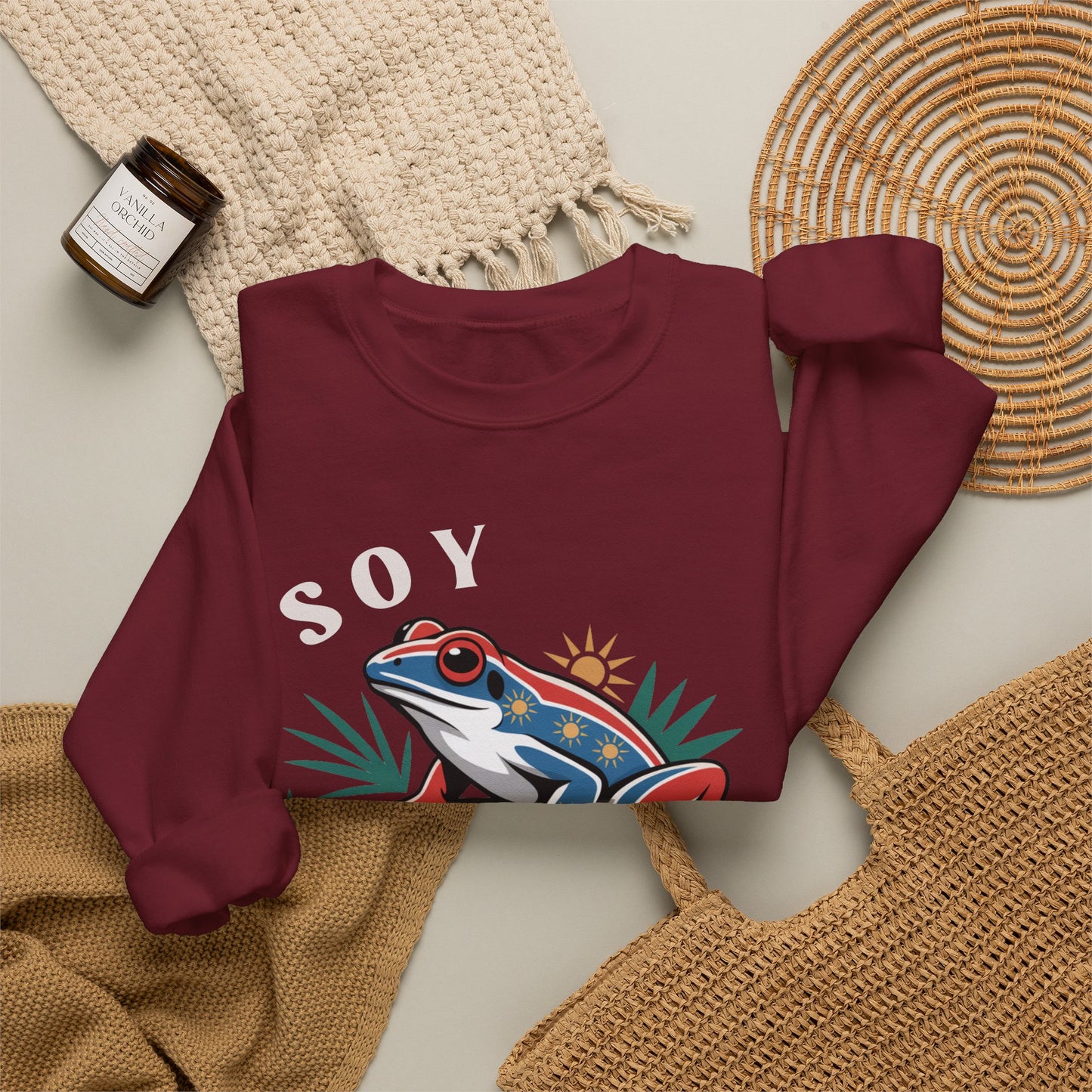 Boricua Sweatshirt - Puerto Rican Pride Hoodie Gift - Orgullo Boricua - PR Pride Wear - Isla del Encanto Clothing