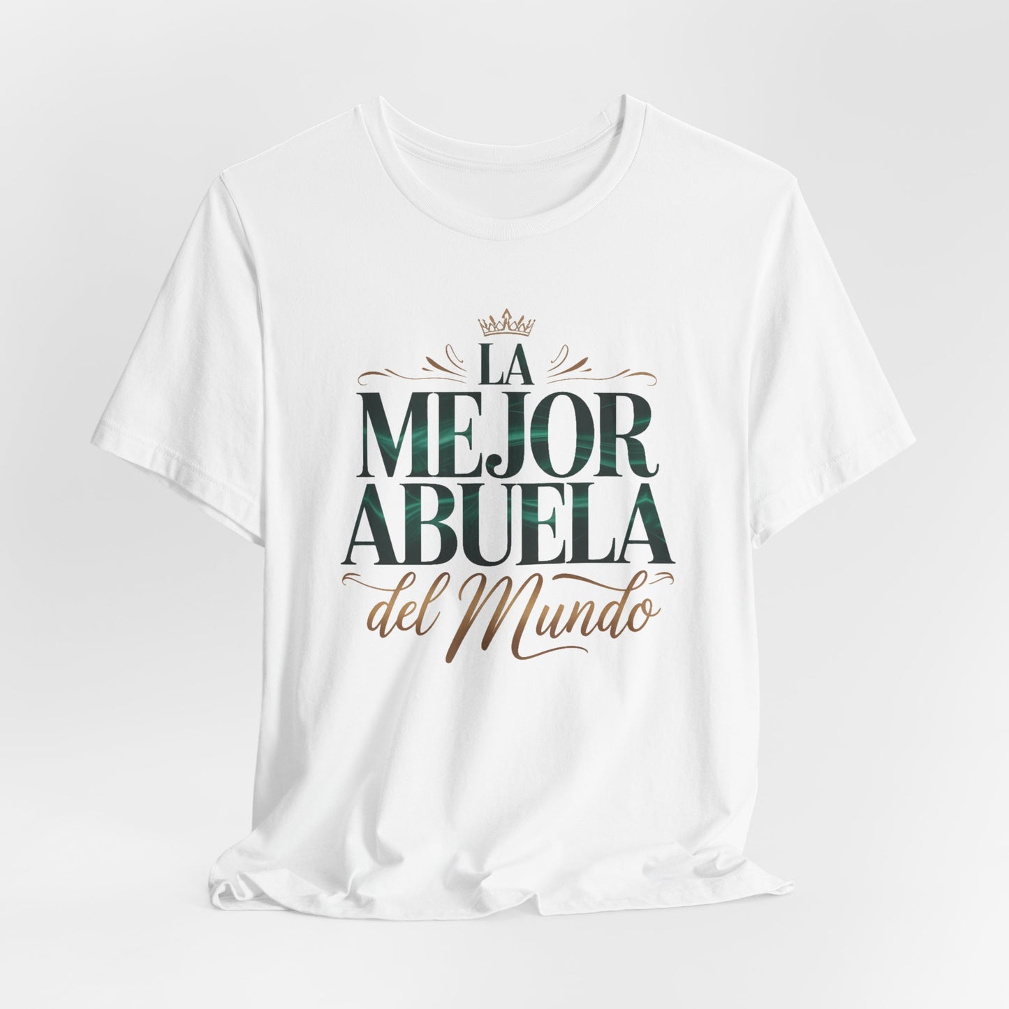 Mejor Abuela T-Shirt - Latino Family Gift - Hispanic Grandma Tee - Abuela Shirt - Spanish Family Love Tee
