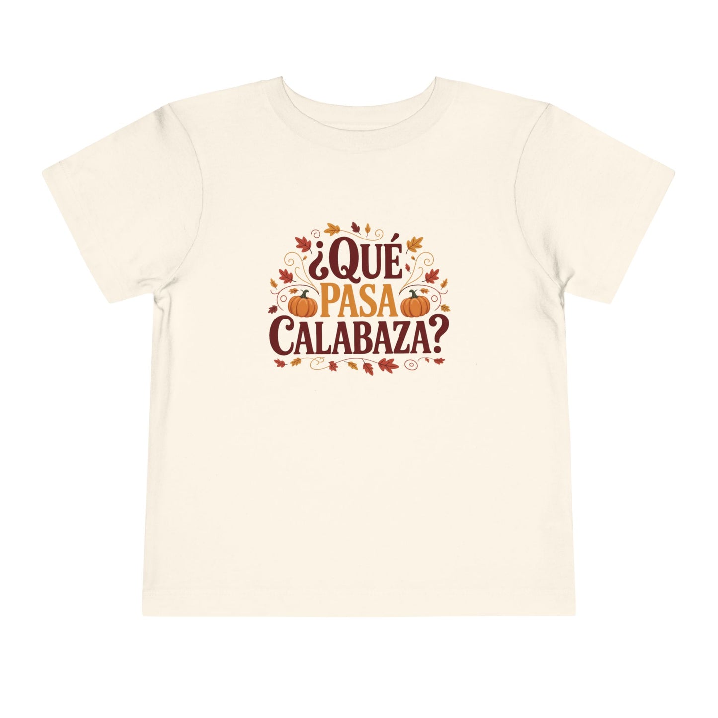 Que Pasa Calabaza T-Shirt Kids clothes — Funny Hispanic Heritage Tee (view 2 of 8)