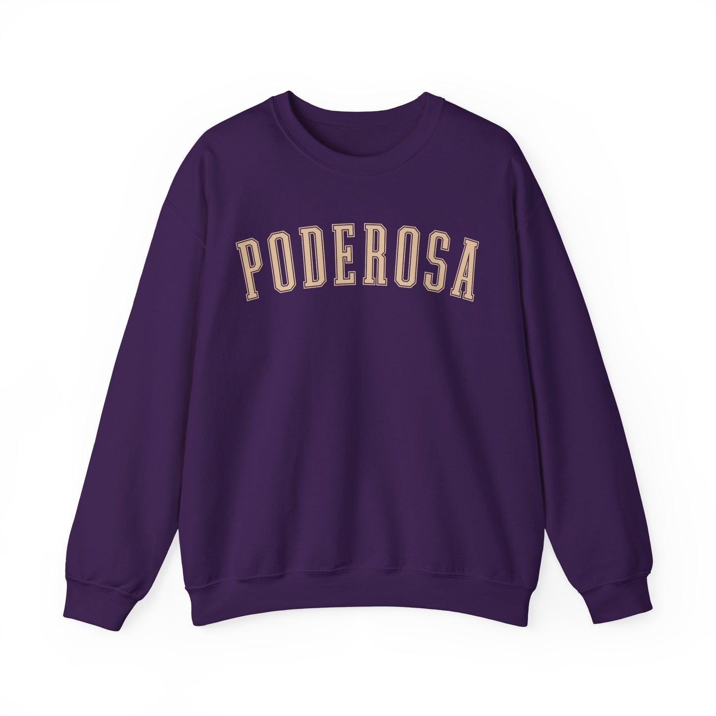 Poderosa Divina Sweater Latina College Crewneck Powerful Divine Spanish Phrase Mexican Sweatshirt Chicana Gift Hispanic Empowerment