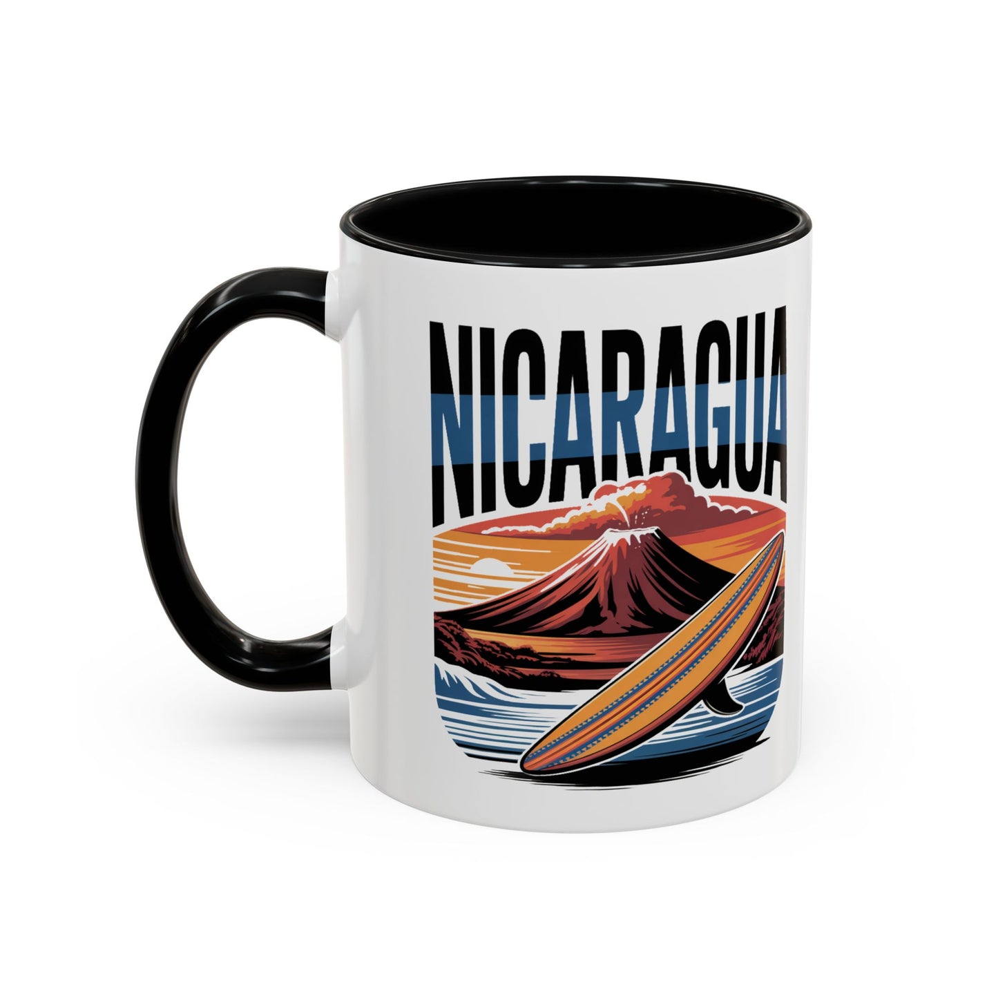 Nicaragua Mug - Orgullo Nico Coffee Cup | Central American Pride Gift | Nicaragua Regalo | Managua Love Hispanic Pride