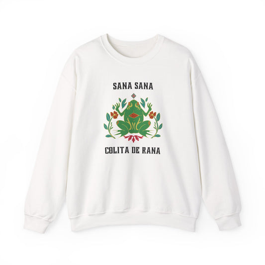 Sana Sana Rana Sweater Mexican Culture Latino Shirt, Camiseta en Espanol, Spanish Shirt, Latin Chic