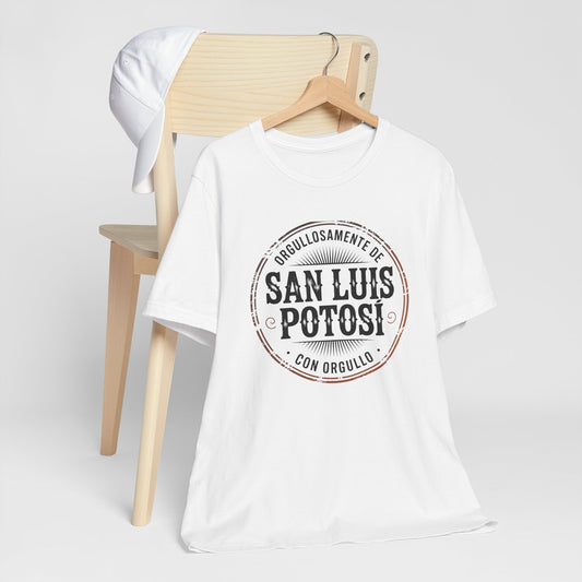 San Luis Potosí T-Shirt - Potosino Pride Tee - Mexico State Shirt - Latino Heritage Gift - Orgullo Mexicano SLP
