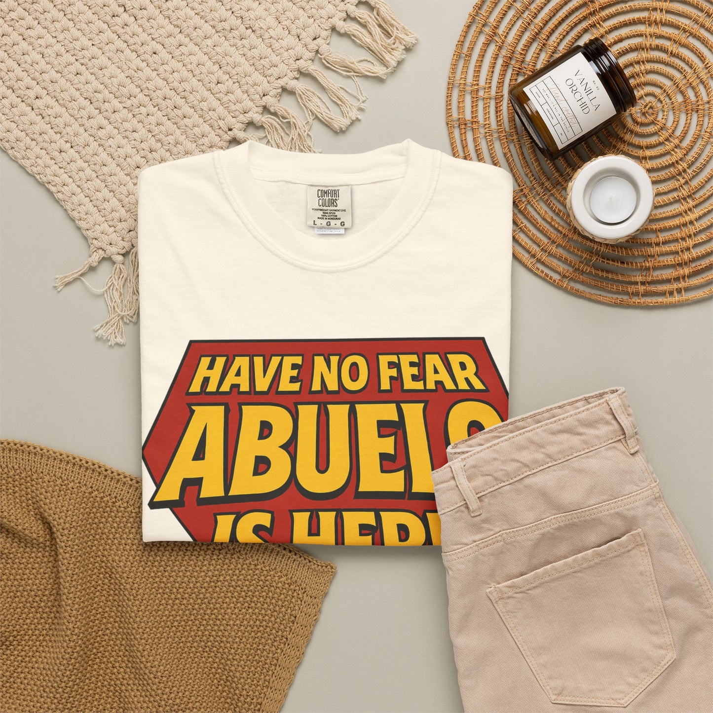 Have No Fear Abuelo is Here Shirt | Gift for Abuelo Tee