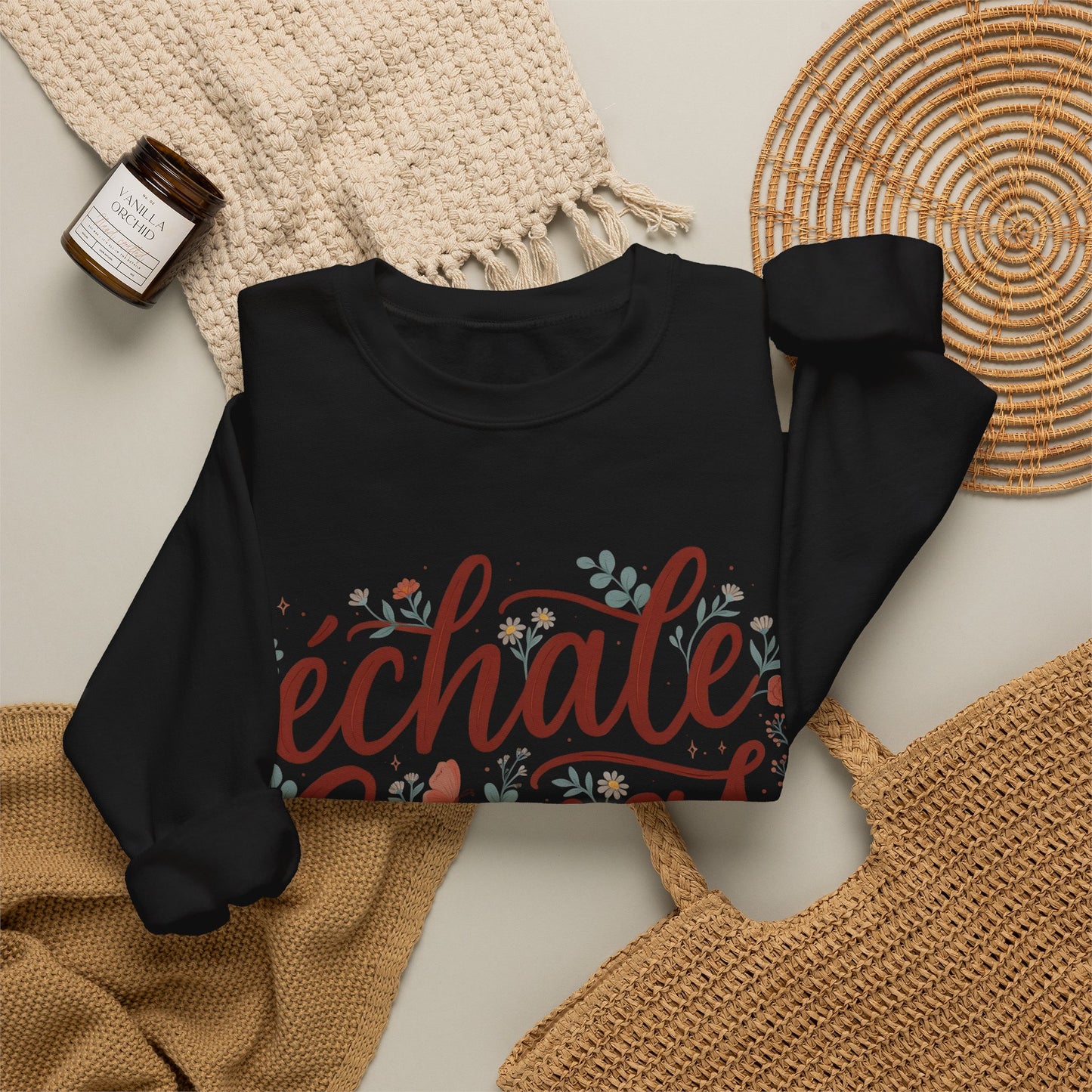 Echale Ganas Sweatshirt - Latina Motivational Gift - Spanish Inspirational Pullover for Her - Latina Pride Sudadera