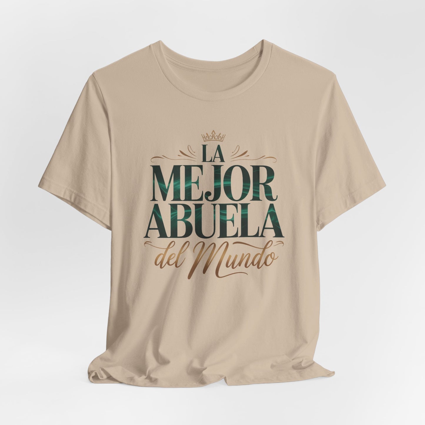 Mejor Abuela T-Shirt - Latino Family Gift - Hispanic Grandma Tee - Abuela Shirt - Spanish Family Love Tee